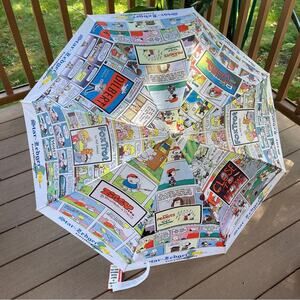 Star Ledger vintage celebration umbrella multi color